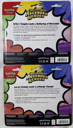 Pokemon TCG Mega Evolutions Ascended Hero’s 2pk blister (2) w/ promo & coin - Image 2