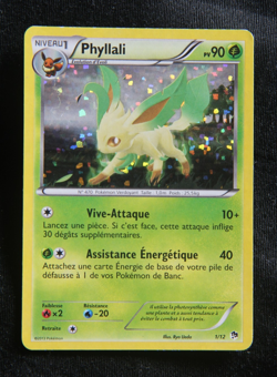 Pokemon "Phyllali / Leafeon" 1/12 *Holo* McDonald's 2013 - French - Good(+) - Image 1