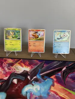 Pokemon Unova Poster Collection Promo Starters Set - Image 1