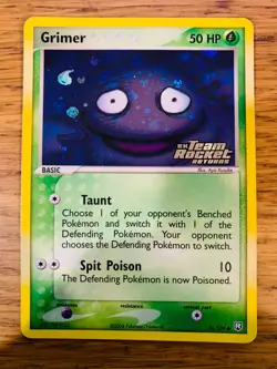 N/MINT! Grimer (56/109) EX Team Rocket Returns Reverse Holo Pokemon Card! - Image 1