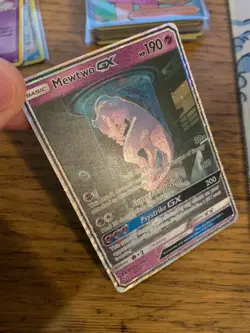 LP! Mewtwo GX (78/73) Shining Legends Secret Rare Holo Pokemon Card! Mewtube! - Image 4