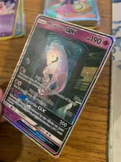LP! Mewtwo GX (78/73) Shining Legends Secret Rare Holo Pokemon Card! Mewtube! - Image 5