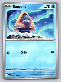 SNORUNT 046/217 COMMON ME: ASCENDED HEROES POKEMON NM - Image 1