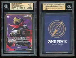2025 ONE PIECE PREMIUM JAPANESE 2ND ANNIVERSARY SET ENG OP07-064 SANJI BGS 10 - Image 3
