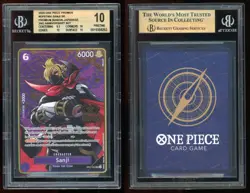 2025 ONE PIECE PREMIUM JAPANESE 2ND ANNIVERSARY SET ENG #OP07-064 SANJI BGS 10 - Image 3