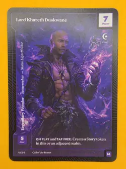 Lord Khareth Duskwane Mythic Wonders of the First : Call Of The Stones - Image 1