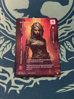 Nyx Fleetfoot C Formless Foil Wonders Of The First Call Of The Stones COTS - Image 1