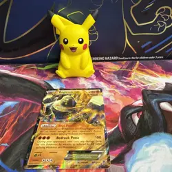 Pokemon TCG Regirock EX Ultra Rare Card 43/124 Fates Collide - Image 1