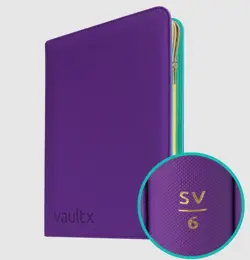 Vault X Exo-Tec Zip Binder SV6 (Unlimited) 9-Pocket - 360 Cards - New - Image 1