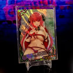 Nakano Nino New Senpai Goddess Haven CP Card Waifu CP-089 Gold Foil Quints - Image 2