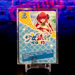 Nakano Nino New Senpai Goddess Haven CP Card Waifu CP-089 Gold Foil Quints - Image 3