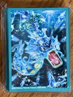 Pokemon TCG Terastal Gyarados Card Sleeves(65Ct) - Image 1