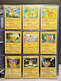 Pikachu & Raichu 9-Card Lot w/ 2010 HGSS03 Black Star Promo Pokemon TCG WOTC 1 - Image 1