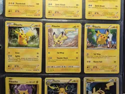 Pikachu & Raichu 9-Card Lot w/ 2010 HGSS03 Black Star Promo Pokemon TCG WOTC 1 - Image 3