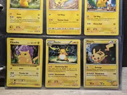 Pikachu & Raichu 9-Card Lot w/ 2010 HGSS03 Black Star Promo Pokemon TCG WOTC 1 - Image 4