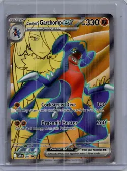 Cynthia's Garchomp ex 204 Sv: Scarlet & Violet Promo Cards Holo - Image 1