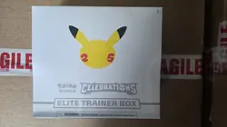Celebrations Elite Trainer Box (ETB) — Factory Sealed Pokemon Cards — 25th 820650809439 - Image 1