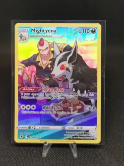 Mightyena - TG09/TG30 - Pokemon Astral Radiance Sword & Shield Holo Rare Card - Image 1