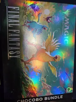 MTG Final Fantasy Chocobo Bundle, Poster, Click Wheel, & Storage Box NO PACKS - Image 4