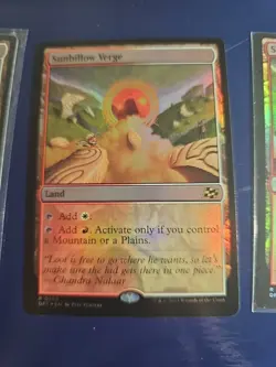 Sunbillow Verge X 3 Foil - Aetherdrift MTG-NM - Image 2