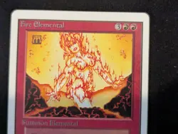 Fire Elemental - Unlimited - LP - MTG - Magic The Gathering - Red - Creature - Image 3
