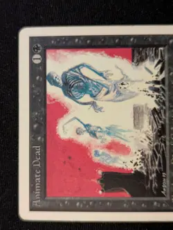 Animate Dead - Unlimited - LP - MTG - Magic The Gathering - Black - Enchant - Image 3