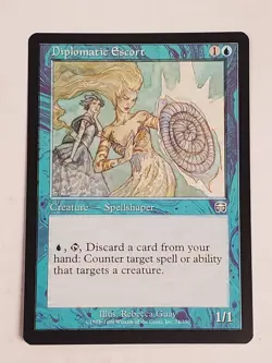MTG Diplomatic Escort (Mercadian Masques/Blue/U) - BGM - Image 1