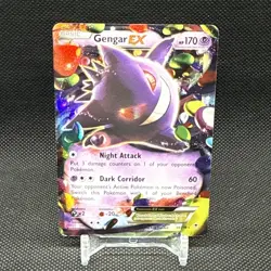 Pokemon 2014 Gengar EX XY Phantom Forces 34/119 MINT - Image 1