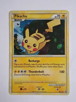Pikachu HGSS03 Heartgold & Soulsilver 2010 Black Star Promo Holo Rare Pokemon - Image 1