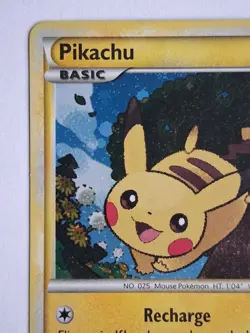 Pikachu HGSS03 Heartgold & Soulsilver 2010 Black Star Promo Holo Rare Pokemon - Image 5