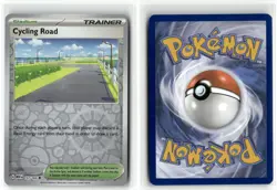 Cycling Road 157 151 Pokemon Uncommon Reverse Holo Near Mint - Image 3