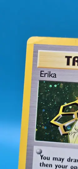Pokemon MP TCG Gym Heroes HOLO Erika Trainer 16/132/Dam/#2 - Image 2