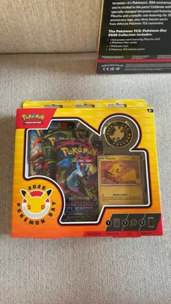 NEW- Pokemon Day 2026 Pikachu Collection Box Lot Of 2- Factory Sealed- In Hand - Image 3