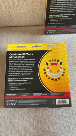NEW- Pokemon Day 2026 Pikachu Collection Box Lot Of 2- Factory Sealed- In Hand - Image 4