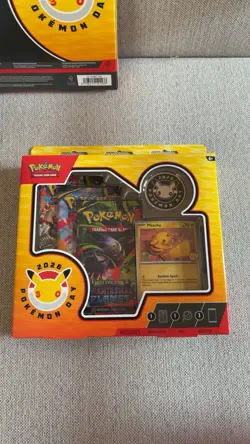 NEW- Pokemon Day 2026 Pikachu Collection Box Lot Of 2- Factory Sealed- In Hand - Image 5
