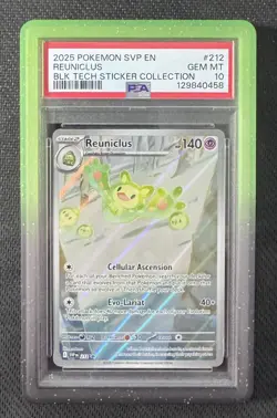 Pokemon Reuniclus 212 Black Star Promo PSA 10 GEM MINT - Image 1