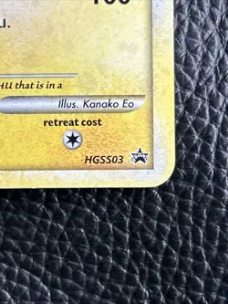 Pokemon Pikachu HGSS03 Promo Cosmo Holo Swirl Rare - Image 5