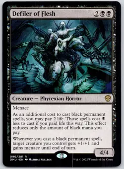Defiler of Flesh - Dominaria United DMU - MTG - NM Magic - 90 R - Image 1