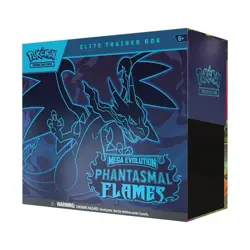 Pokemon TCG Phantasmal Flames Elite Trainer Box Sealed - Image 1