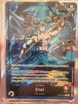ENGLISH - One Piece OP15-058 Enel Leader Alt Art - In Hand - Image 1