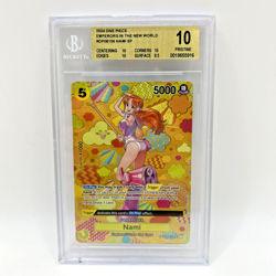 One Piece Nami Mosaico OP08-106 Emperors in the New World ENG BGS 10 Pristine - Image 1