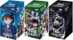 Detective Conan Card CT-P01 CT-P02 CT-P03 Booster Box set TCG Set of 3 NEW - Image 1
