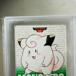 ARS 10 Clefairy 035 Carddass Green 1996 Japanese Pokemon Card Vintage - Image 3