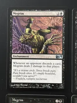 4x Megrim 2x Stronghold 2x 10th M10 Editions Magic MTG LP - Image 2