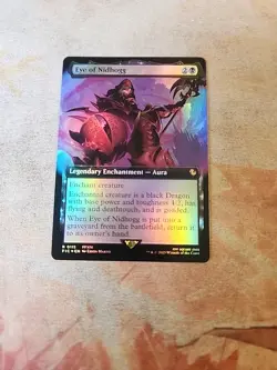 Eye Of Nidhogg Extended Art FOIL Commander Final Fantasy MTG LP - Image 1