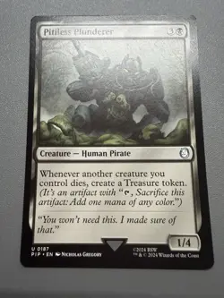 Pitiless Plunderer U 0187 Fallout PIP MTG Regular - Image 1
