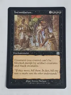 MTG Intimidation (Mercadian Masques/Black/U) - BGM - Image 1