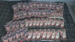 58 x Pokemon Sleeved Booster Packs [Charizard Artwork] [Sealed] - Image 1