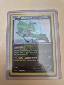 2015 Rayquaza XY64 XY Black Star Promo Holo Pokemon Card MP - Image 1