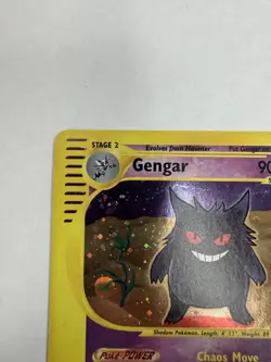 Pokemon Gengar 13/165 Expedition Base Set Holo Rare Stage 2 90 HP English 2002 - Image 2